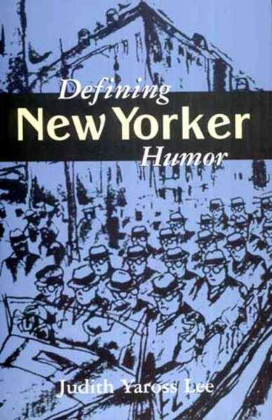 Defining New Yorker Humor (Studies in Popular Culture Series) cover