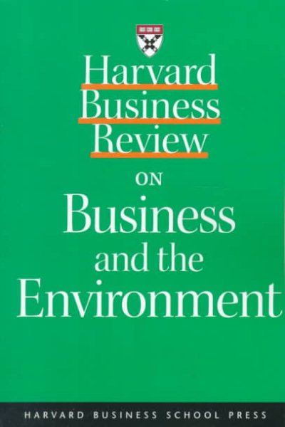 Harvard Business Review on Profiting from Green Business (A Harvard Business Review Paperback) cover