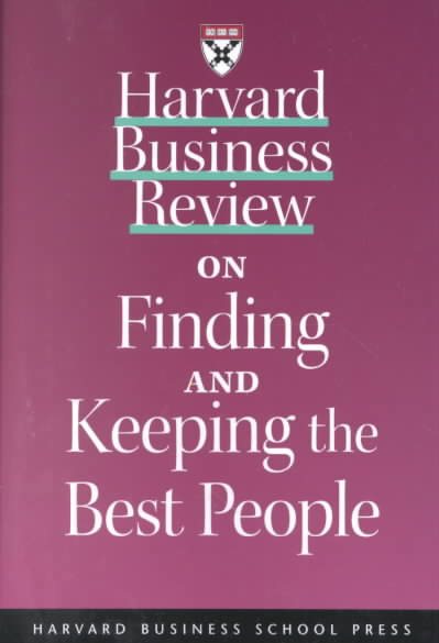 Harvard Business Review on Finding & Keeping the Best People cover