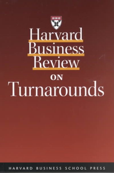Harvard Business Review on Turnarounds cover