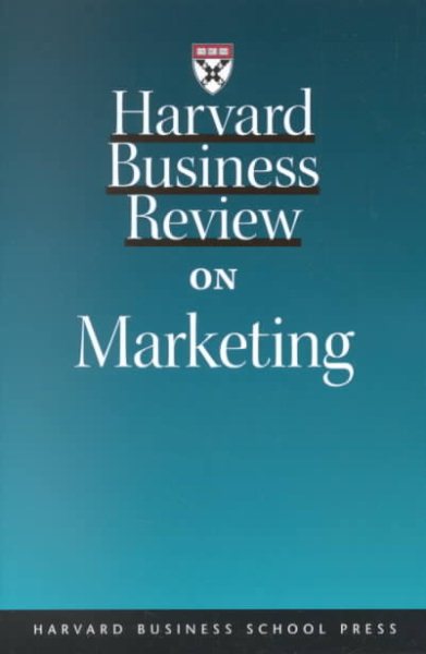 Harvard Business Review on Marketing cover
