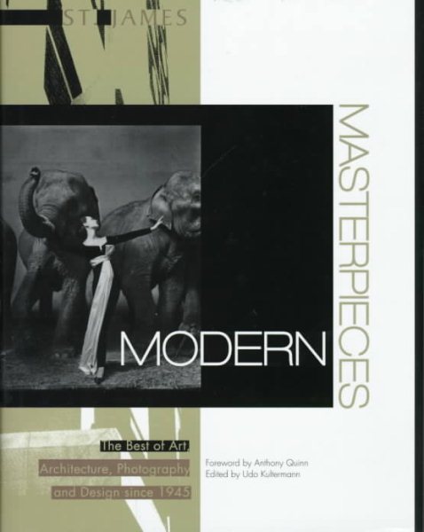 St. James Modern Masterpieces: The Best of Art, Architecture, Photography and Design Since 1945 (St. James Reference Guides) cover