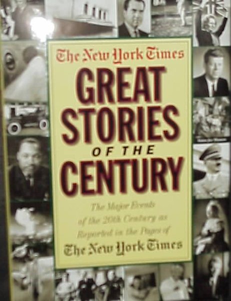The New York Times: Great Stories of the Century cover