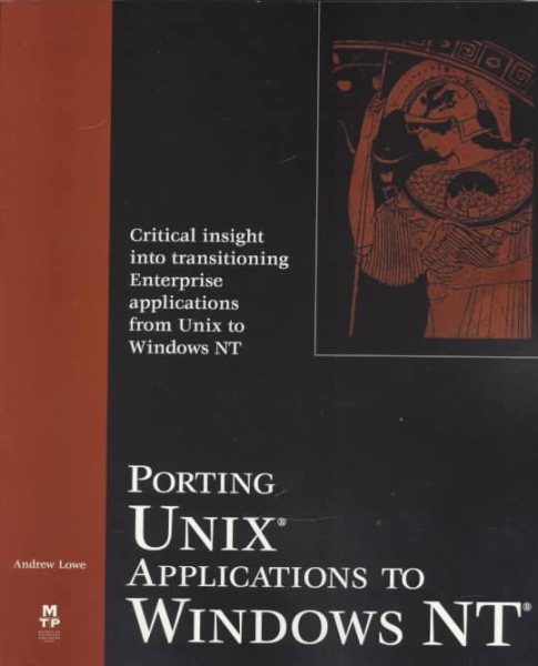 Porting Unix Applications to Windows NT with CDROM cover