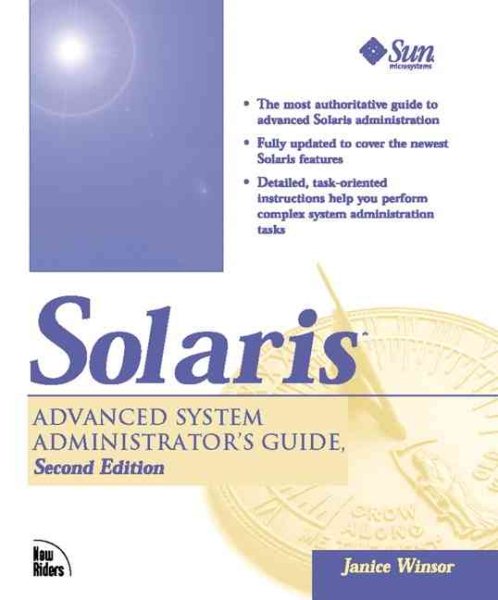 Solaris Advanced System Administrator's Guide (2nd Edition) cover