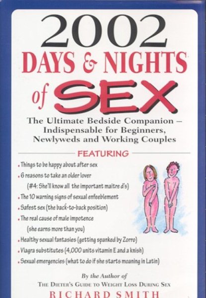 2002 Days & Nights of Sex cover