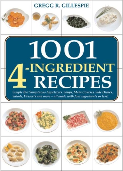 1001 Four-Ingredient Recipes cover