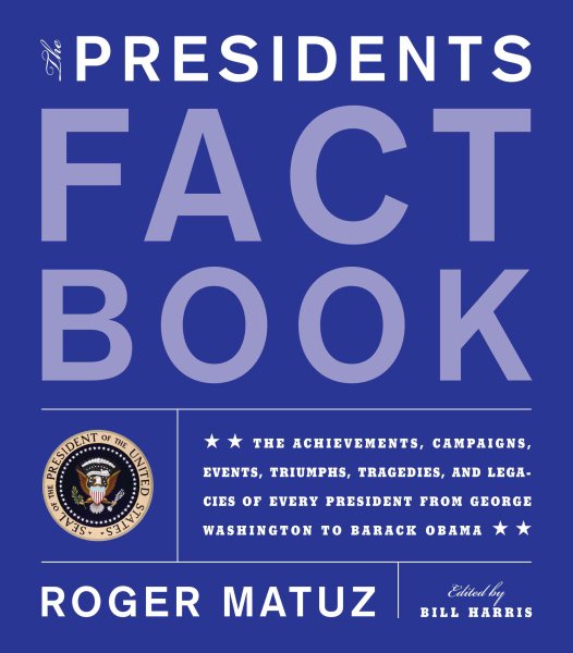 Presidents Fact Book: Revised and Updated! The Achievements, Campaigns, Events, Triumphs, Tragedies, and Legacies of Every President from George Washington to Barack Obama cover