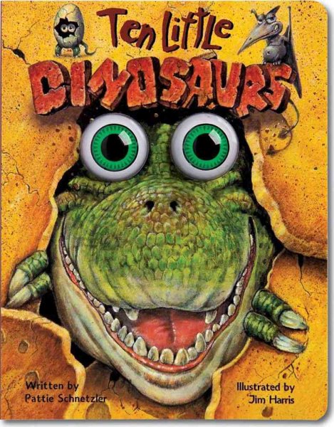Ten Little Dinosaurs (Eyeball Animation): Board Book Edition cover