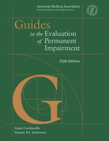 Guides to the Evaluation of Permanent Impairment, Fifth Edition cover