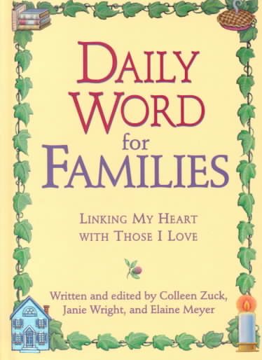 Daily Word for Families: 365 Days of Love, Inspiration, and Guidance for Families cover