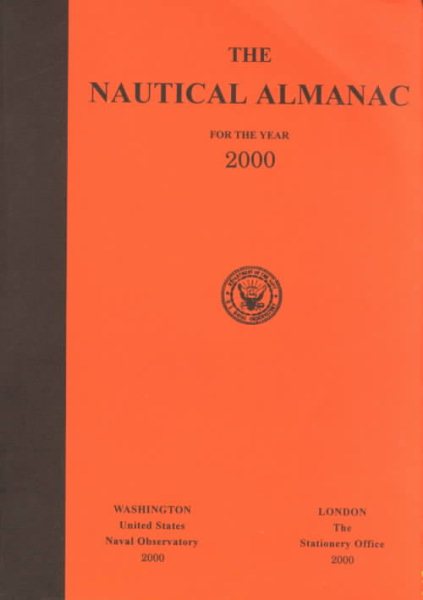 Nautical Almanac for the Year 2000 cover