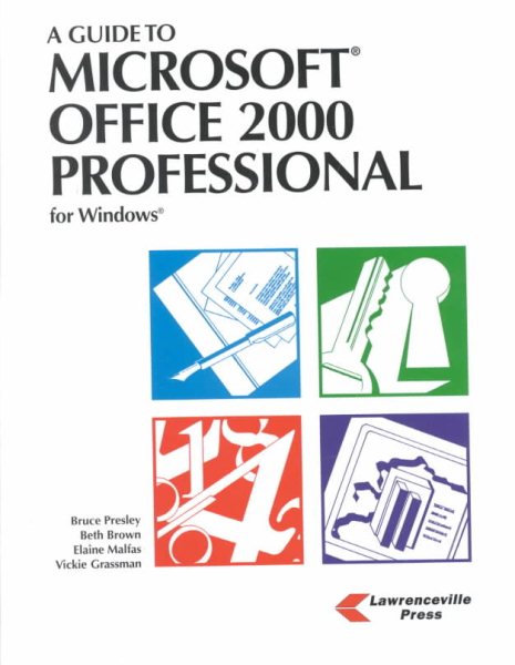 A Guide to Microsoft Office 2000 Professional cover
