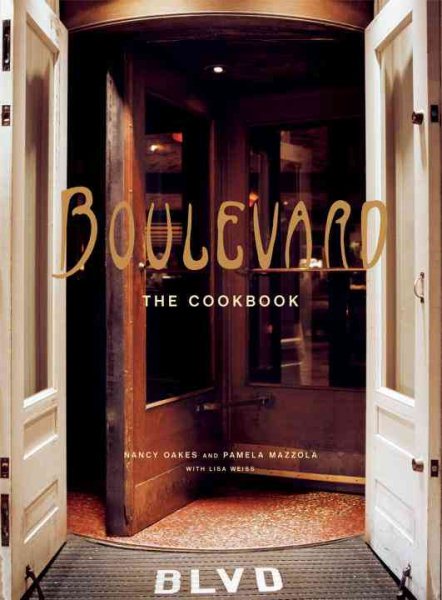 Boulevard: The Cookbook cover