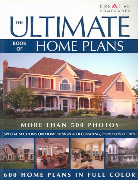 The Ultimate Book of Home Plans cover