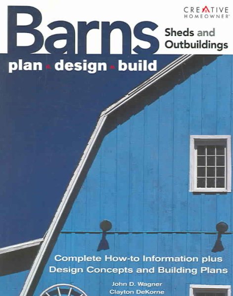 Barns, Sheds and Outbuildings: Plan, Design, Build (English and English Edition) cover