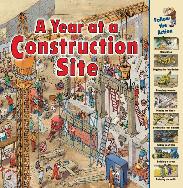 A Year at a Construction Site (Time Goes By) cover