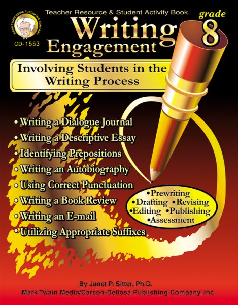 Writing Engagement, Grade 8 cover