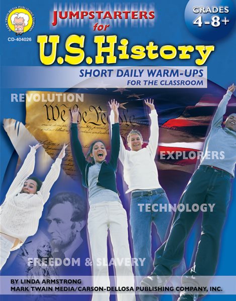 Mark Twain - Jumpstarters for U.S. History, Grades 4 - 8 cover