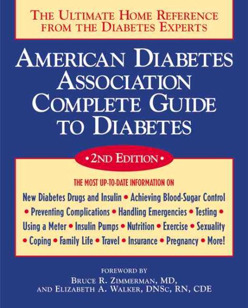 American Diabetes Association Complete Guide to Diabetes cover