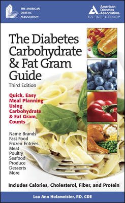The Diabetes Carbohydrate & Fat Gram Guide cover