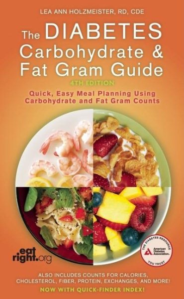 The Diabetes Carbohydrate and Fat Gram Guide cover