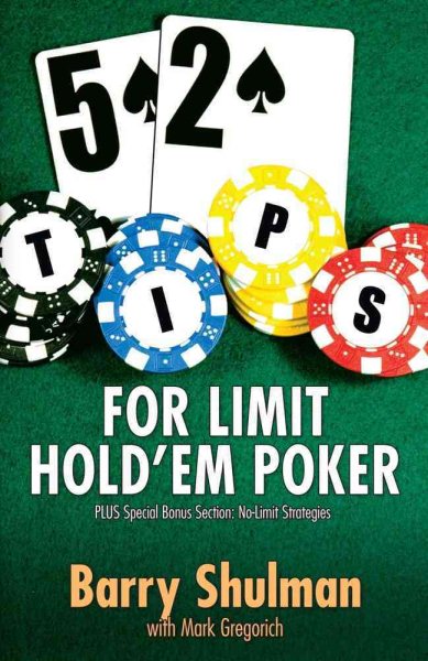 52 Tips for Limit Hold'em Poker cover
