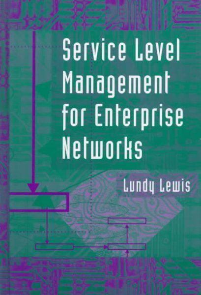 Service Level Management for Enterprise Networks cover
