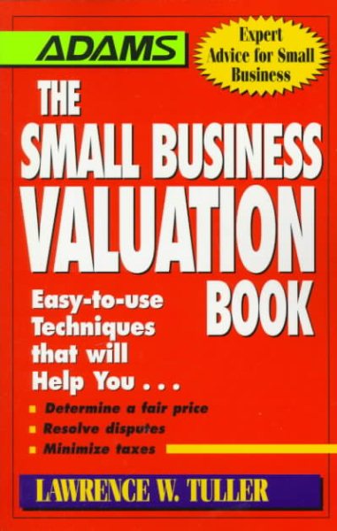 Small Business Valuation Book (Adams Expert Advice for Small Business) cover