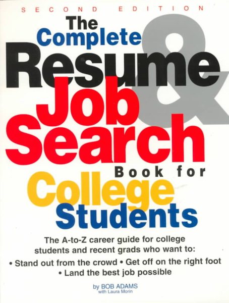 The Complete Resume & Job Search For College Students cover