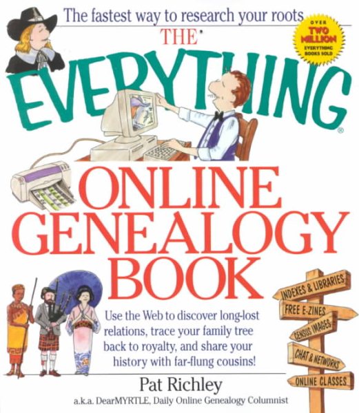 Everything Online Genealogy Bk (Everything Series) cover