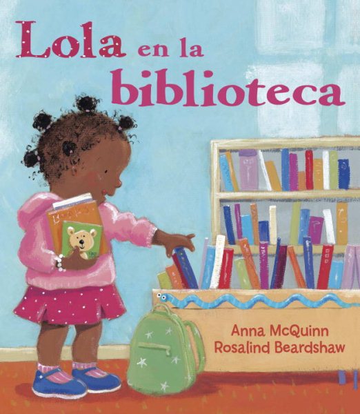 Lola en la biblioteca (Lola Reads) cover