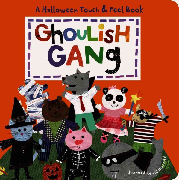 Ghoulish Gang: A Halloween Touch & Feel Book (Halloween Touch & Feel Books) cover