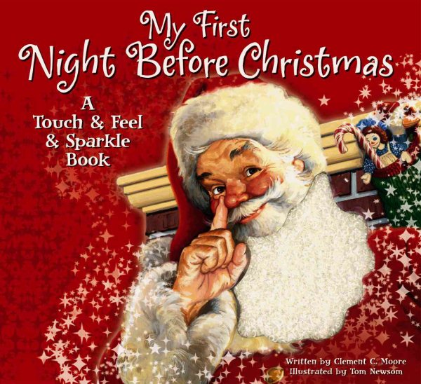 My First Night Before Christmas: A Touch & Feel & Sparkle Book cover