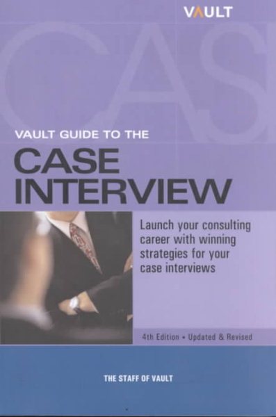 Vault Guide to the Case Interview cover
