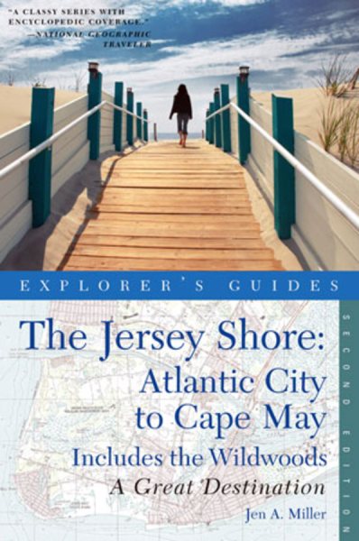 Explorer's Guide Jersey Shore: Atlantic City to Cape May: A Great Destination (Explorer's Great Destinations) cover
