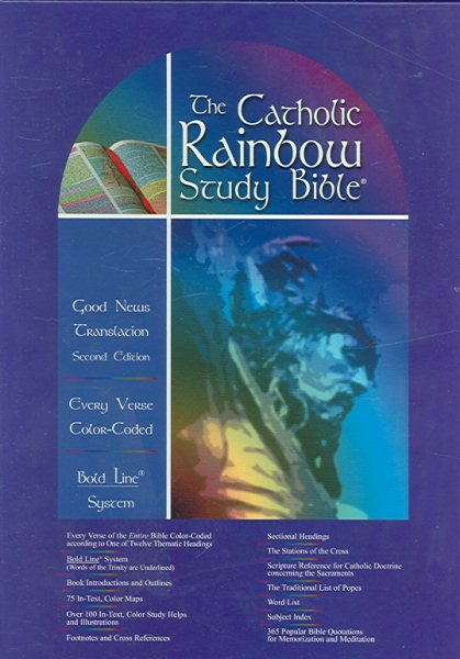 Holy Bible: The Catholic Rainbow Study Bible : Today's English Version : Imitation Leather cover