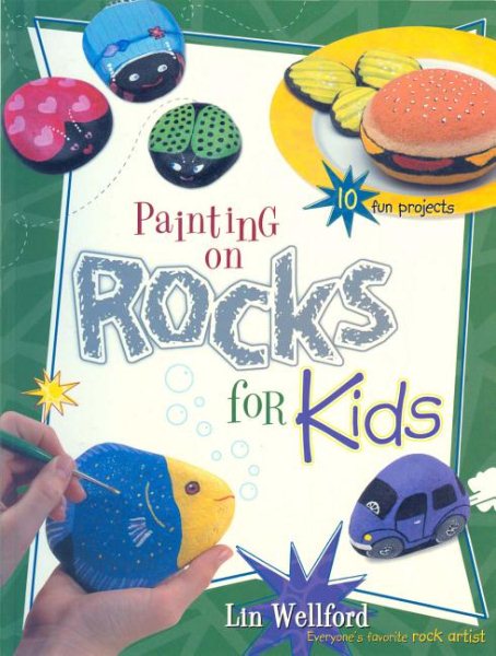 Painting on Rocks for Kids cover