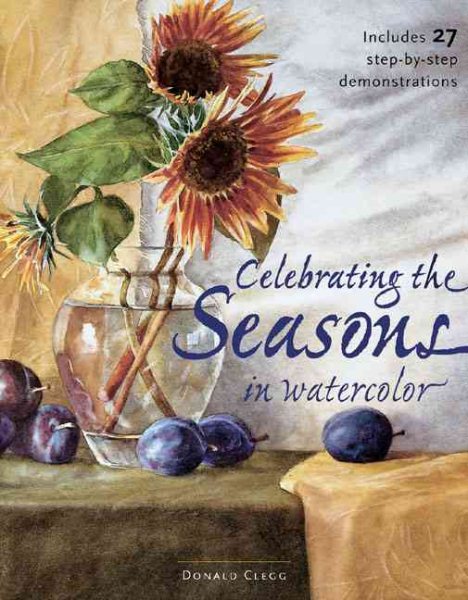Celebrating the Seasons in Watercolor cover
