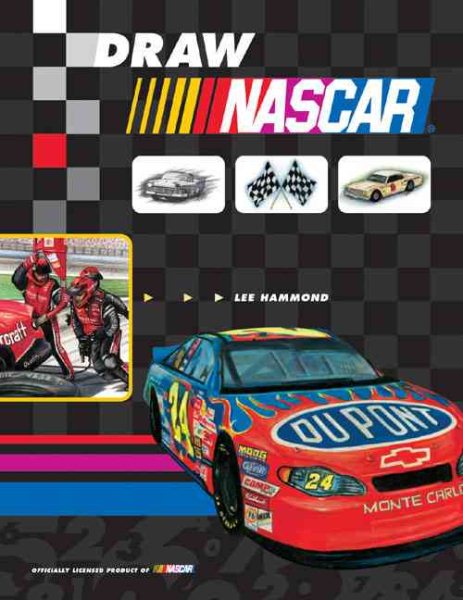 Draw NASCAR (Discover Drawing) cover