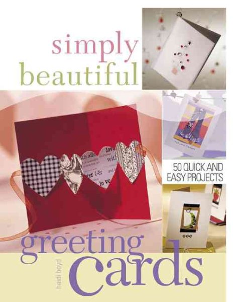 F&W Publications Simply Beautiful Greeting Cards cover
