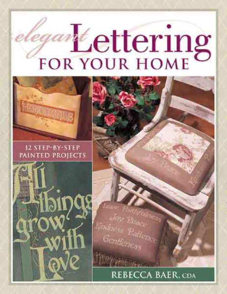 Elegant Lettering for Your Home cover