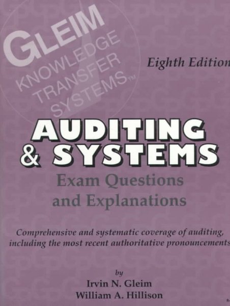 Auditing and Systems: Exam Questions and Explanations cover