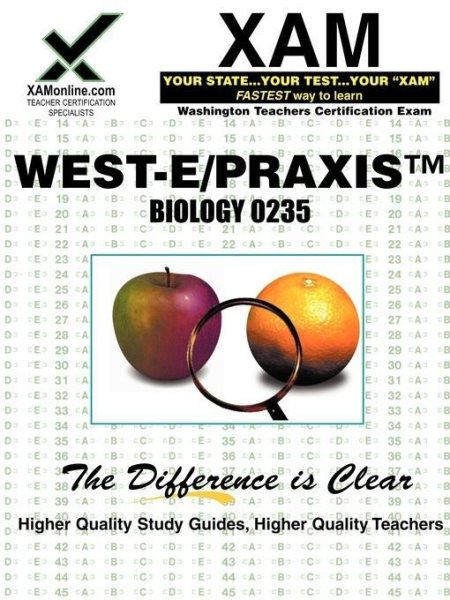 WEST-E/PRAXIS II Biology 0235 cover