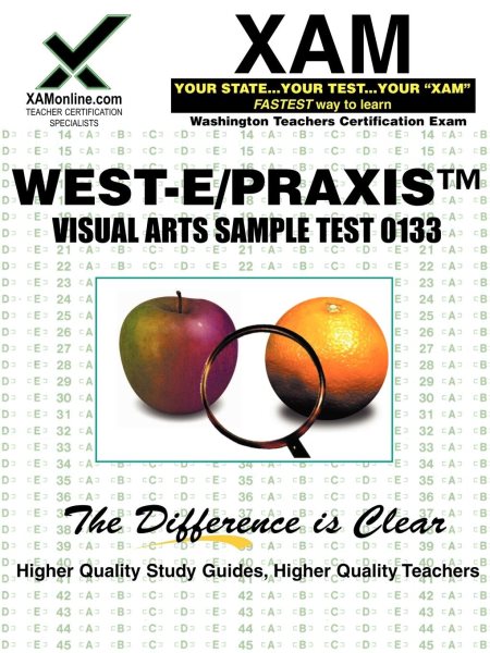 West-E/Praxis II Visual Arts Sample Test 0133 cover
