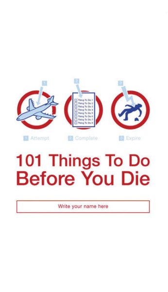 101 Things to Do Before You Die cover