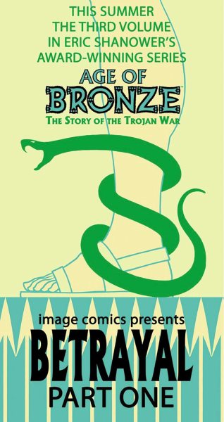 Age of Bronze, Vol. 3: Betrayal, Part 1 cover