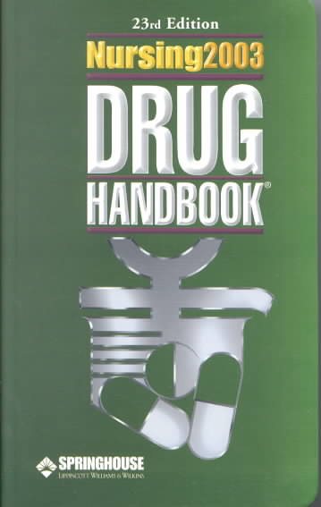 Nursing 2003 Drug Handbook cover
