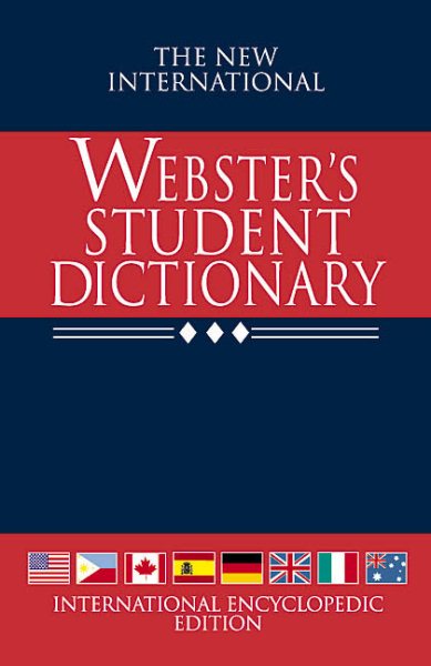 The New International Webster's Student Dictionary cover