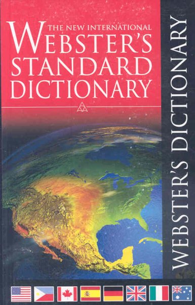 Webster's Standard Dictionary cover